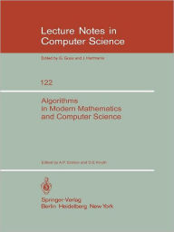 Title: Algorithms in Modern Mathematics and Computer Science: Proceedings, Urgench, Uzbek SSR September 16-22, 1979, Author: A. P. Ershov
