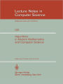 Algorithms in Modern Mathematics and Computer Science: Proceedings, Urgench, Uzbek SSR September 16-22, 1979