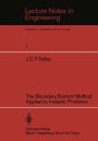 The Boundary Element Method Applied to Inelastic Problems