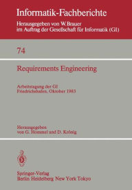 Title: Requirements Engineering: Arbeitstagung der GI, Friedrichshafen, 12-14 Oktober 1983, Author: G. Hommel