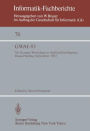 GWAI-83: 7th German Workshop on Artificial Intelligence Dassel/Solling, September 19-23, 1983