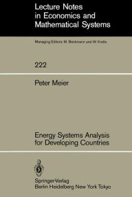 Title: Energy Systems Analysis for Developing Countries, Author: P. Meier