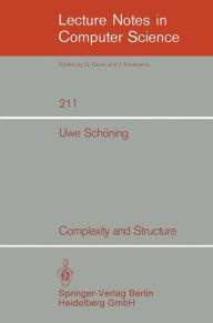 Title: Complexity and Structure, Author: Uwe Schïning