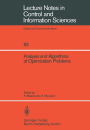 Analysis and Algorithms of Optimization Problems
