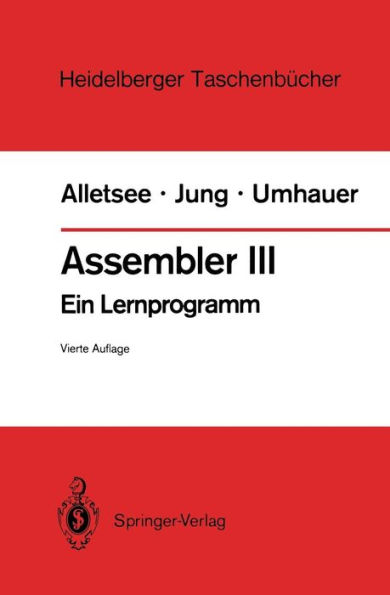 Assembler III: Ein Lernprogramm
