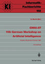 GWAI-87 11th German Workshop on Artificial Intelligence: Geseke, September 28-October 2, 1987 Proceedings
