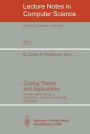 Coding Theory and Applications: 2nd International Colloquium, Cachan-Paris, France, November 24-26, 1986. Proceedings