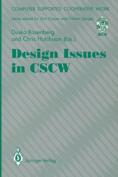 Design Issues in CSCW