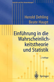 Title: Einführung in die Wahrscheinlichkeitstheorie und Statistik, Author: Herold Dehling