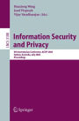 Information Security and Privacy: 9th Australasian Conference, ACISP 2004, Sydney, Australia, July 13-15, 2004, Proceedings / Edition 1