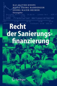 Recht der Sanierungsfinanzierung / Edition 1