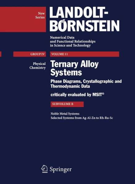 Noble Metal Systems. Selected Systems from Ag-Al-Zn to Rh-Ru-Sc