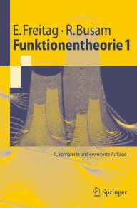 Title: Funktionentheorie 1 / Edition 4, Author: Eberhard Freitag