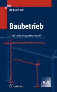 Title: Baubetrieb / Edition 3, Author: Hermann Bauer