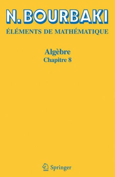 Algèbre: Chapitre 8