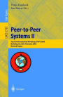 Peer-to-Peer Systems II: Second International Workshop, IPTPS 2003, Berkeley, CA, USA, February 21-22,2003, Revised Papers / Edition 1