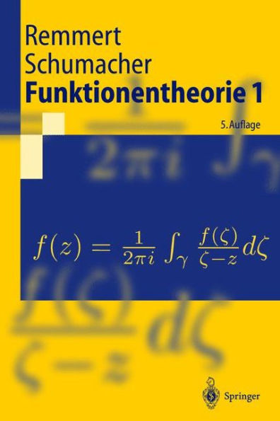 Funktionentheorie 1 / Edition 5