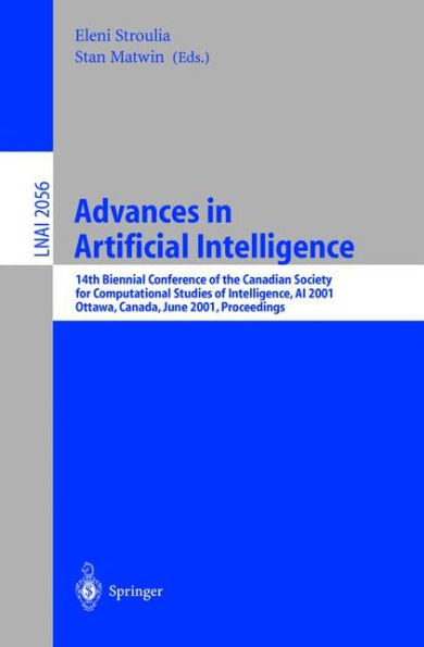 Advances in Artificial Intelligence: 14th Biennial Conference of the Canadian Society for Computational Studies of Intelligence, AI 2001 Ottawa, Canada, June 7-9, 2001 Proceedings