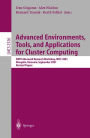 Advanced Environments, Tools, and Applications for Cluster Computing: NATO Advanced Research Workshop, IWCC 2001, Mangalia, Romania, September 1-6, 2001. Revised Papers / Edition 1