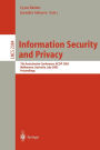 Information Security and Privacy: 7th Australian Conference, ACISP 2002 Melbourne, Australia, July 3-5, 2002 Proceedings / Edition 1