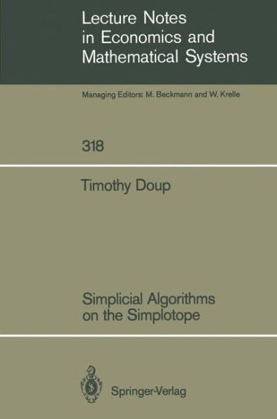 Simplicial Algorithms on the Simplotope