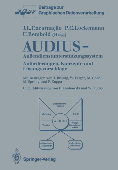 Audius-Auï¿½endienstunterstï¿½tzungssystem: Anforderungen, Konzepte und Lï¿½sungsvorschlï¿½ge