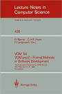 VDM '90. VDM and Z - Formal Methods in Software Development: Third International Symposium of VDM Europe, Kiel, FRG, April 17-21, 1990, Proceedings / Edition 1