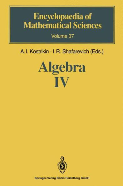 Algebra IV: Infinite Groups. Linear Groups / Edition 1