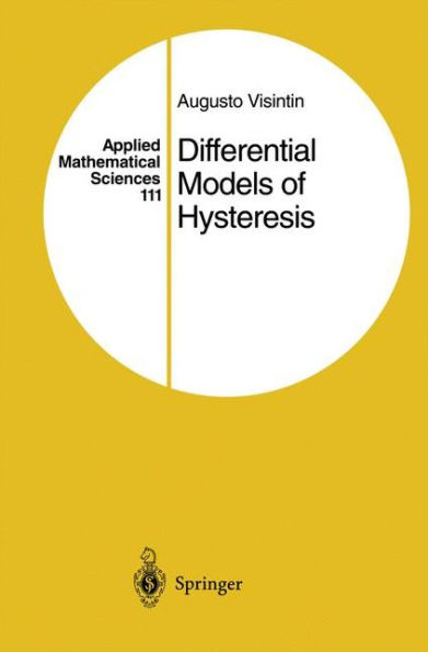 Differential Models of Hysteresis / Edition 1