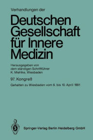 Title: Verhandlungen der Deutschen Gesellschaft fï¿½r Innere Medizin, Author: Springer Berlin Heidelberg