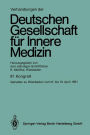 Verhandlungen der Deutschen Gesellschaft fï¿½r Innere Medizin