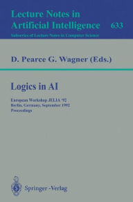 Title: Logics in AI: European Workshop JELIA '92, Berlin, Germany, September 7-10, 1992. Proceedings / Edition 1, Author: David Pearce