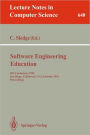 Software Engineering Education: SEI Conference 1992, San Diego, California, USA, October 5-7, 1992. Proceedings