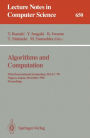 Algorithms and Computation: Third International Symposium, ISAAC '92, Nagoya, Japan, December 16-18, 1992. Proceedings