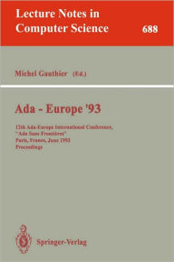 Title: Ada-Europe '93: 12th Ada-Europe International Conference, 