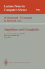 Algorithms and Complexity: Second Italian Conference, CIAC '94, Rome, Italy, February 23 - 25, 1994. Proceedings / Edition 1