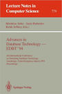 Advances in Database Technology - EDBT '94: 4th International Conference on Extending Database Technology, Cambridge, United Kingdom, March 28 - 31, 1994. Proceedings