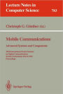Mobile Communications - Advanced Systems and Components: 1994 International Zurich Seminar on Digital Communications, Zurich, Switzerland, March 8-11, 1994. Proceedings
