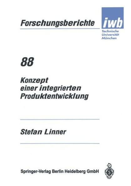 Konzept einer integrierten Produktentwicklung