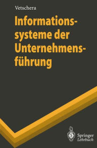 Title: Informationssysteme der Unternehmensfï¿½hrung, Author: Rudolf Vetschera