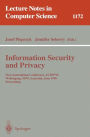 Information Security and Privacy: First Australasian Conference, ACISP '96, Wollongong, NSW, Australia, June 24 - 26, 1996, Proceedings / Edition 1