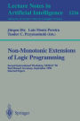 Non-Monotonic Extensions of Logic Programming: Second International Workshop NMELP '96, Bad Honnef, Germany September 5 - 6, 1996, Selected Papers / Edition 1