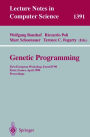 Genetic Programming: First European Workshop, EuroGP'98, Paris, France, April 14-15, 1998, Proceedings / Edition 1