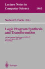 Logic Program Synthesis and Transformation: 7th International Workshop, LOPSTR '97, Leuven, Belgium, July 10-12, 1997 Proceedings