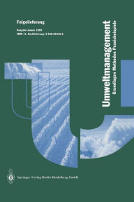Title: Betriebliches Umweltmanagement: Grundlagen - Methoden - Praxisbeispiele, Author: K. Roth