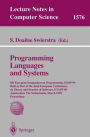 Programming Languages and Systems: 8th European Symposium on Programming, ESOP'99 Held as Part of the Joint European Conferences on Theory and Practice of Software, ETAPS'99, Amsterdam, The Netherlands, March 22-28, 1999 Proceedings