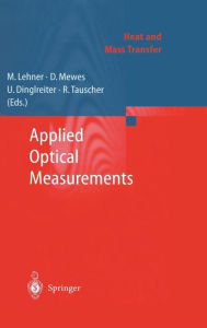 Title: Applied Optical Measurements, Author: Markus Lehner