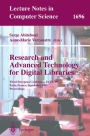 Research and Advanced Technology for Digital Libraries: Third European Conference, ECDL'99, Paris, France, September 22-24, 1999, Proceedings