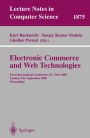 Electronic Commerce and Web Technologies: First International Conference, EC-Web 2000 London, UK, September 4-6, 2000 Proceedings