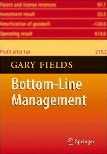 Bottom Line Management / Edition 1